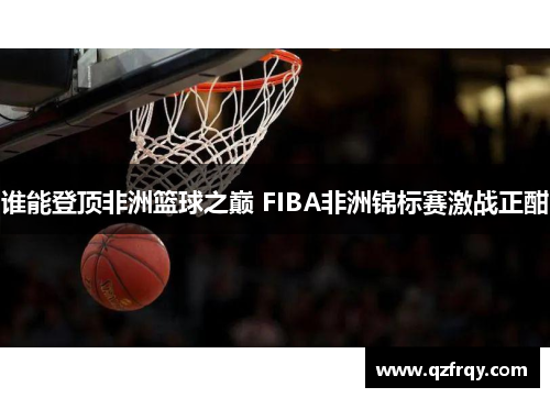 谁能登顶非洲篮球之巅 FIBA非洲锦标赛激战正酣